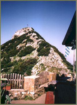 Roßstein von der Tegernseer Hütte aus gesehen